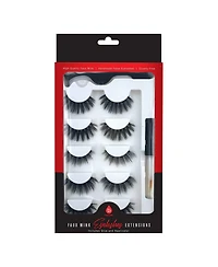 Pursonic Faux Mink Style False Eyelashes Extensions