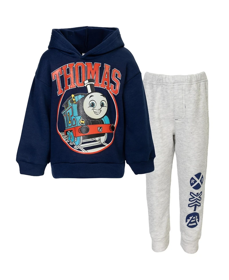 Thomas & Friends Boys the Train Fleece Pullover Hoodie and Pants Outfit Set