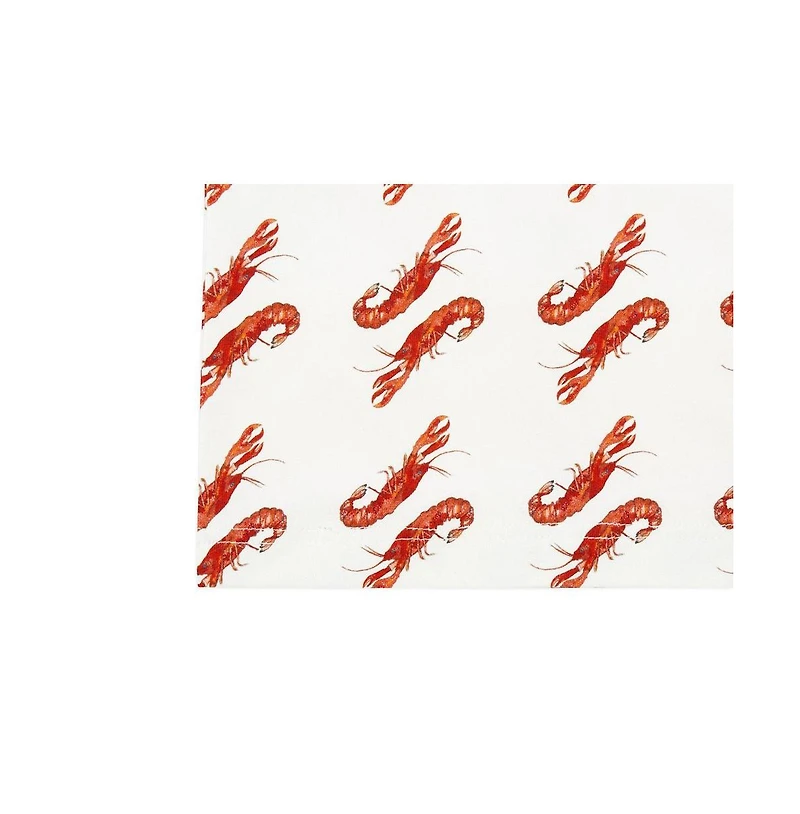 Vild House of Little Baby Vild Lab No.8 - Rare Living Lobsters, Organic Cotton Bodysuit with Shorts