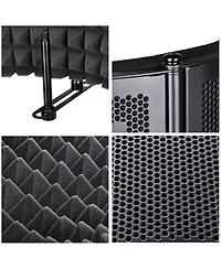 Yescom Studio Microphone Isolation Shield Acoustic Foam Panel Sound Absorbing Recording Panel