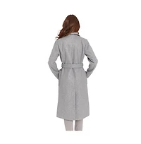 Frye Women's Clara Double Breasted Belted Coat