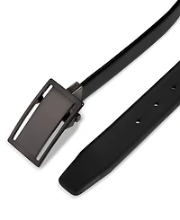 Alfani Men's Reversible Cut-Out Plaque Belt, Created for Macy's