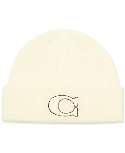 Coach Men's Varsity Logo Beanie