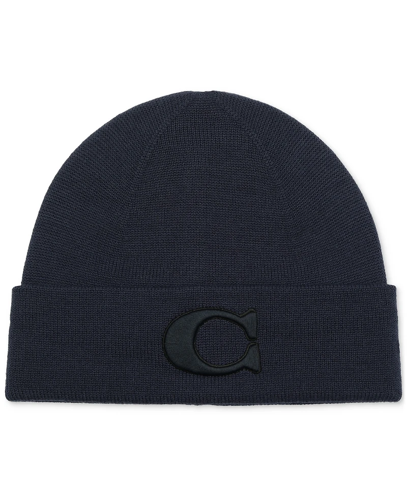 Coach Men's Varsity Logo Beanie