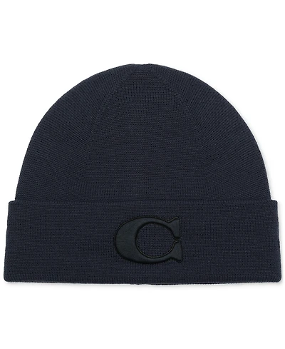 Coach Men's Varsity Logo Beanie