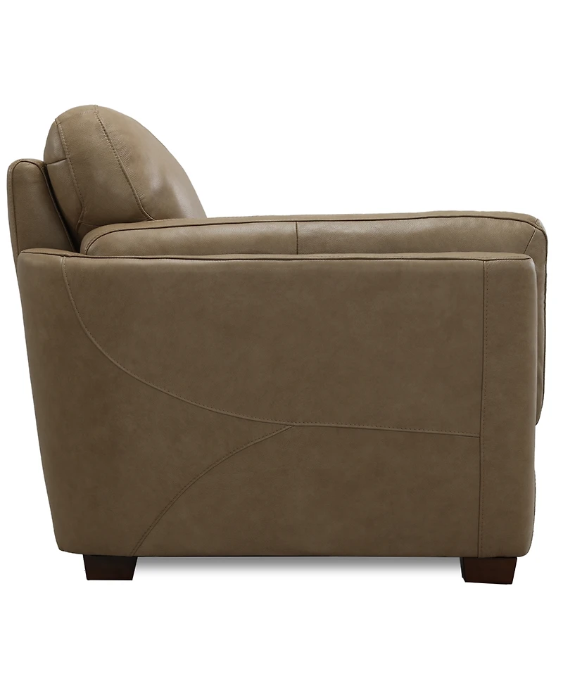 Closeout! Korder Leather Sofa, Created for Macy's