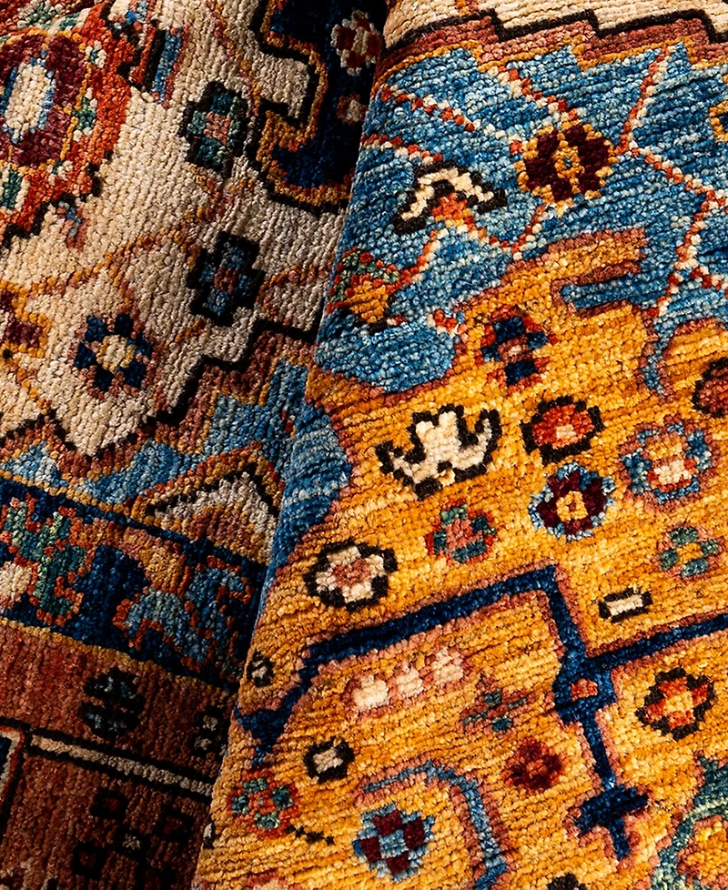 Adorn Hand Woven Rugs Serapi M1993 8'2"x9'11" Area Rug