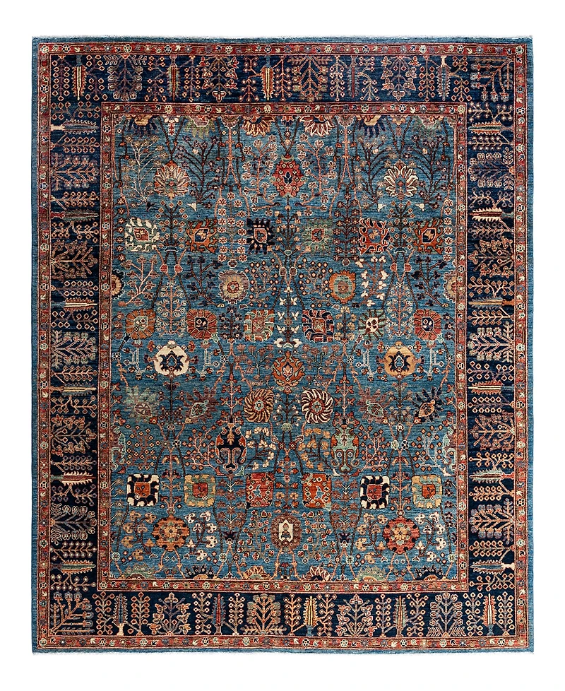 Adorn Hand Woven Rugs Serapi M1993 8'1"x9'10" Area Rug