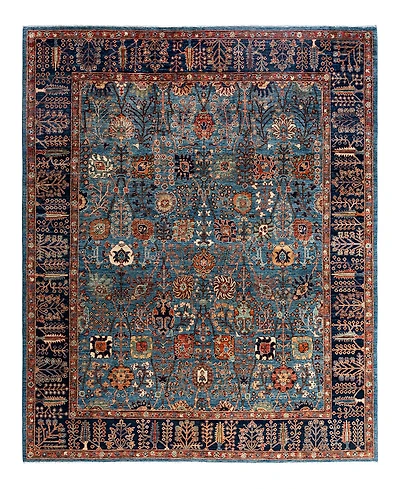 Adorn Hand Woven Rugs Serapi M1993 8'1"x9'10" Area Rug