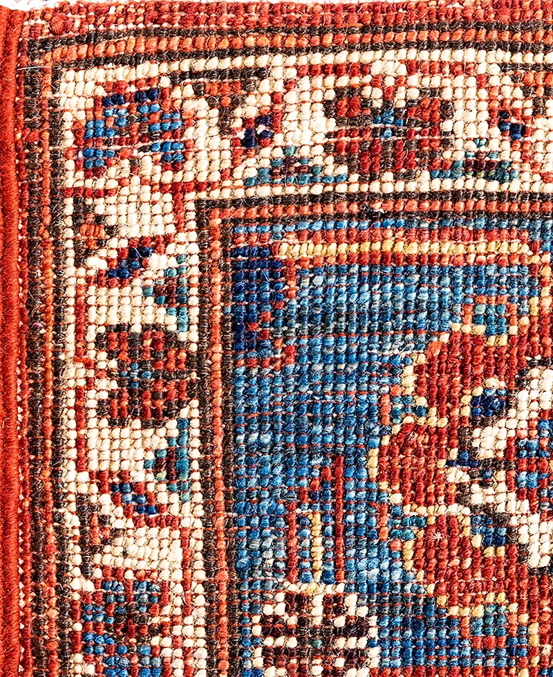 Adorn Hand Woven Rugs Serapi M1993 2'9"x9'10" Runner Area Rug