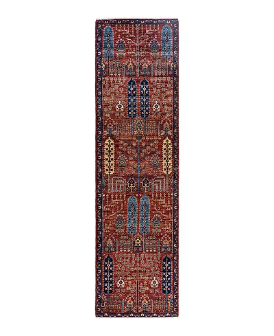 Adorn Hand Woven Rugs Serapi M1993 2'8"x9'9" Runner Area Rug