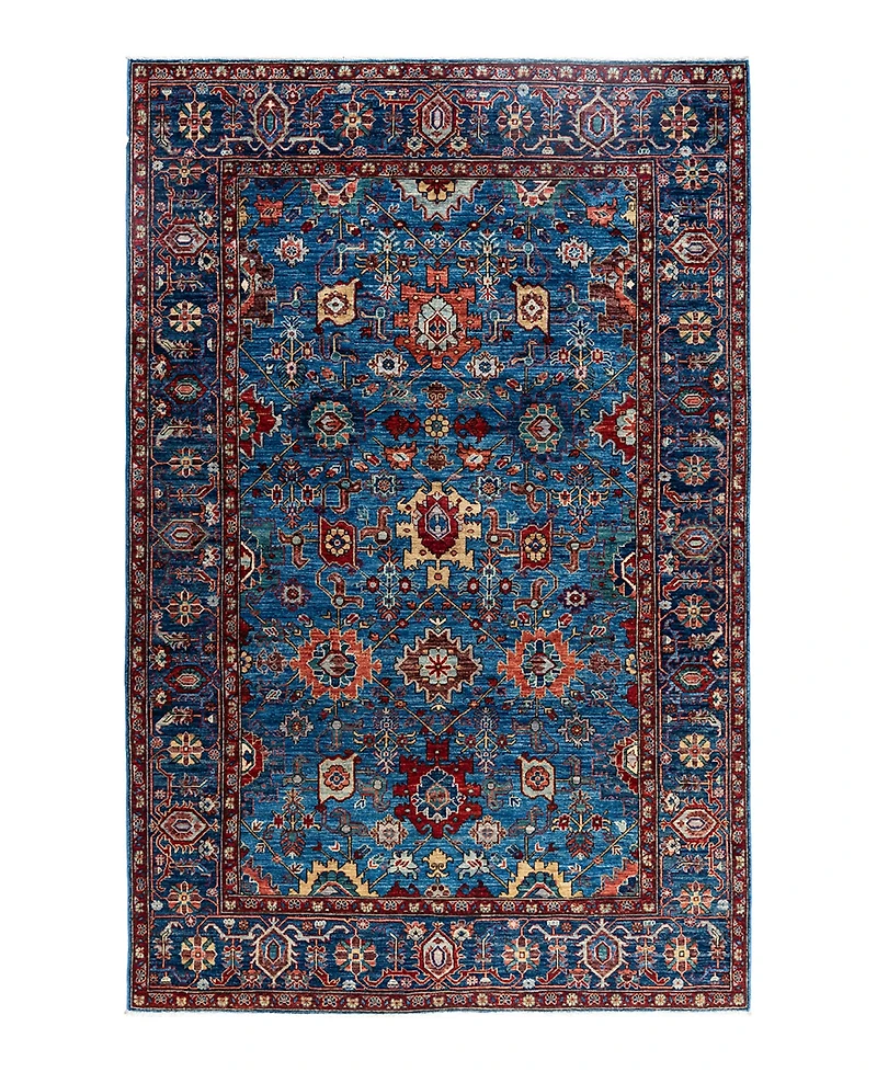 Adorn Hand Woven Rugs Serapi M1993 5'11"x9' Area Rug