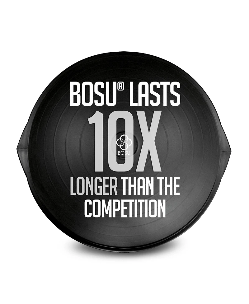 Bosu Multi Functional Home Gym 26" Original Balance Strength Trainer,Matte Black