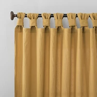 Washed Cotton Twist Tab Curtain