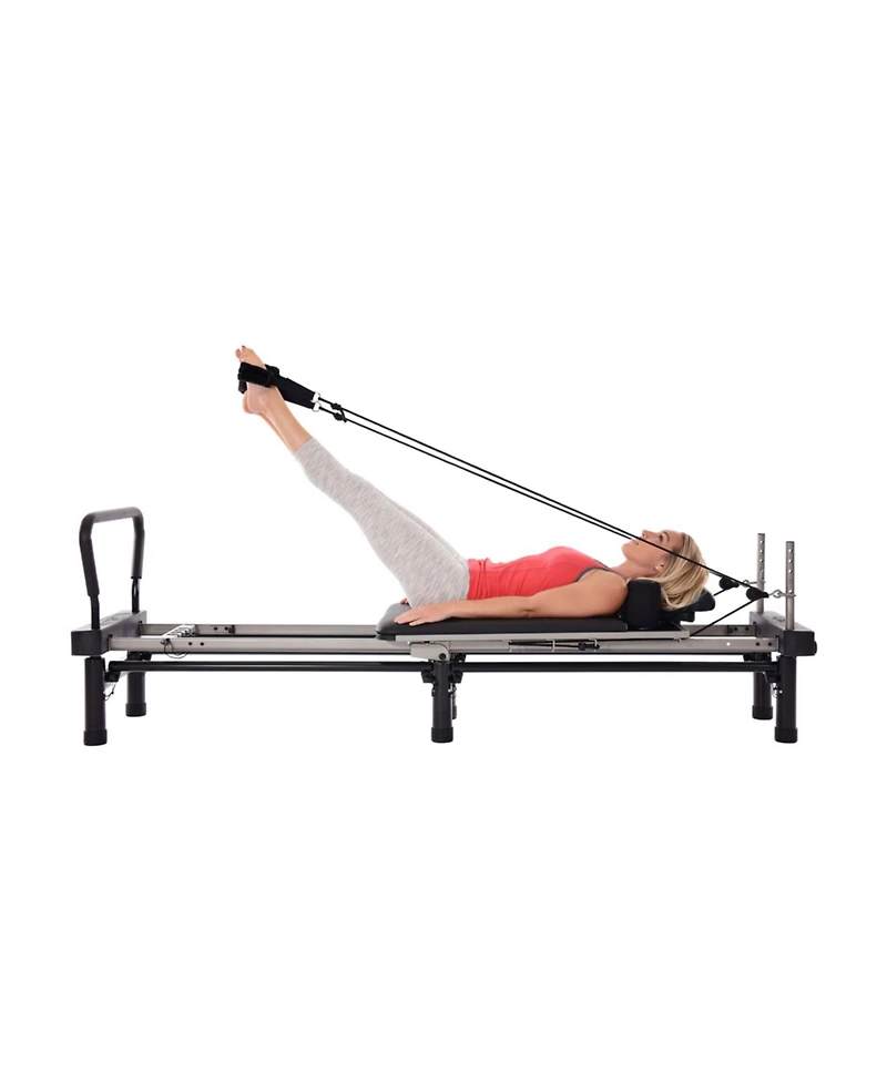 Stamina Products Aero Pilates Premier 700 Foldable Reformer Fitness Machine with Cardio Rebounder