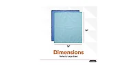 Superio Microfiber Glass, Window, and Mirror Cleaning Cloth 14"x16"