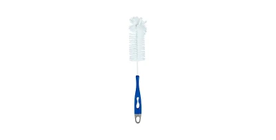 Superio Baby Bottle Brush Cleaner with Nipple Brush, Red