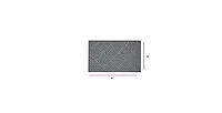 Superio Non-Slip Doormat for Entry, 18" x 30", Waterproof Mat