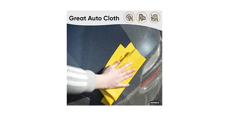 Superio Shammy Towel Absorbant Chamois Cloth