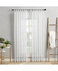 Sheer Voile Tab Top Curtain Panel