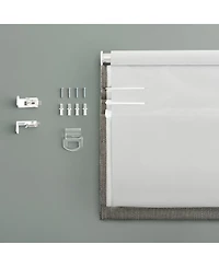 Pryer Textured 100% Blackout Cordless Roman Shade