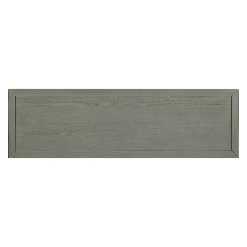 Streamdale Antique Gray 4-Door Sideboard with Adjustable Shelves