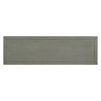 Streamdale Antique Gray 4-Door Sideboard with Adjustable Shelves