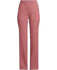 Lands' End Women's Active Hi Impact High Rise Straight Leg Pants