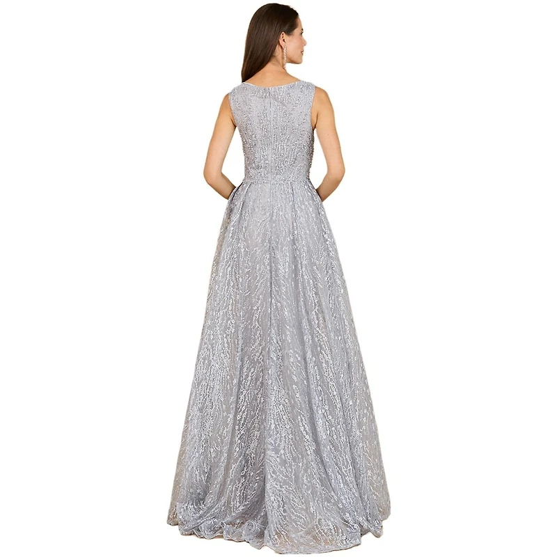 Lara Women's Lace Embroidered Overskirt Dress