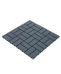 Simplie Fun 44-Pack Interlocking Deck Tiles for Outdoor Use