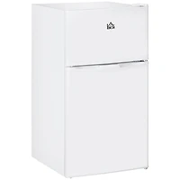 Compact 3.2 Cu.Ft Mini Fridge with Adjustable Shelf, Thermostat, Reversible Door