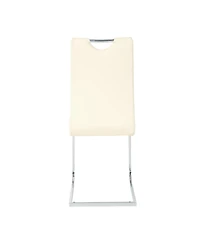 Streamdale Furniture Pu Upholstered Dining Chair (Set of 2)