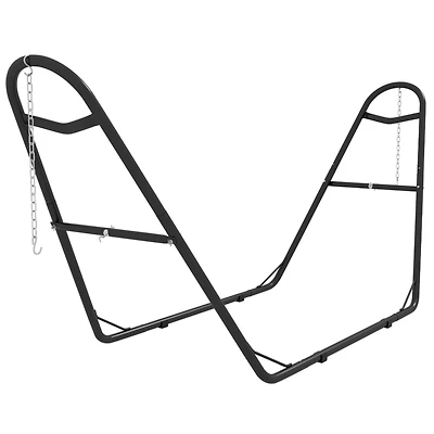 Adjustable Steel Hammock Stand for Two