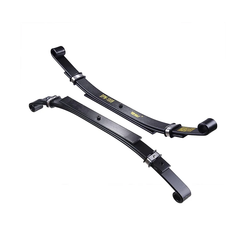Yescom Set of 2 Rear Leaf Springs for Club Car Ds Golf Cart Heavy Duty Dual Action with Bushings