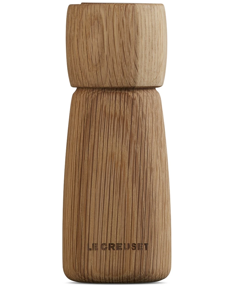 Le Creuset White Oak Alpine Pepper Mill, 7"