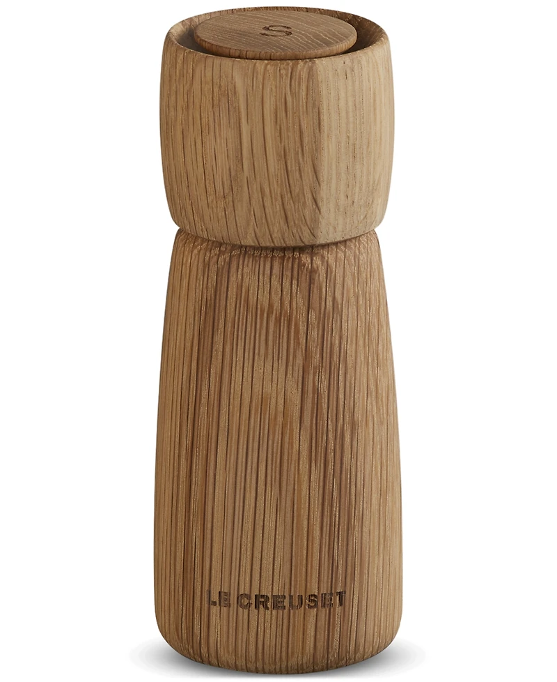 Le Creuset White Oak Alpine Salt Mill, 7"