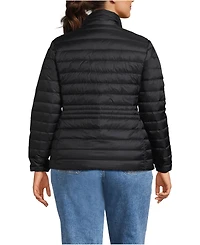 Lands' End Plus Wanderweight Packable Down Jacket