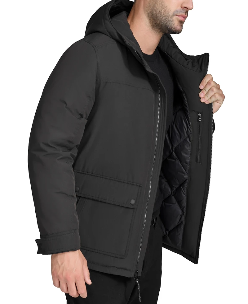 Cole Haan Men's Hooded Down Jacket