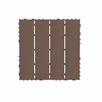 Simplie Fun 44-Pack Interlocking Deck Tiles for Patio, Balcony, Backyard