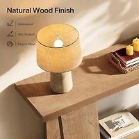 Tribesigns Gold Console Table, 41" Modern Entry Table with White Faux Marble Top, Geometric Metal Base, Narrow Long Sofa Table Behind Couch Accent Tab