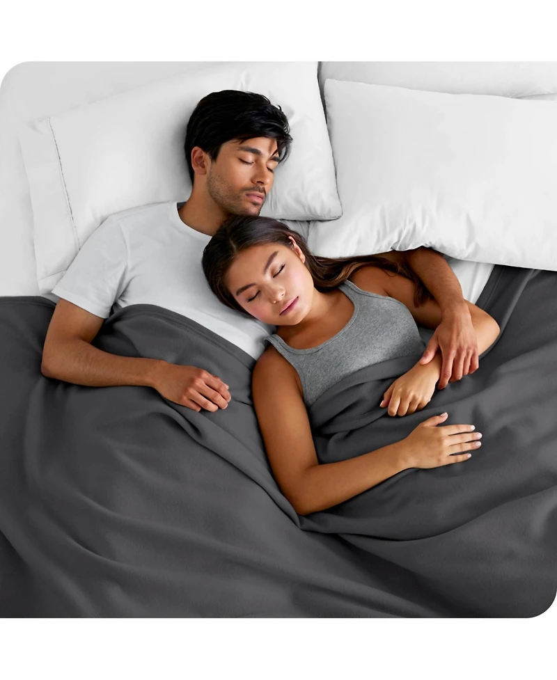 Bare Home Polar Fleece Blanket, Full/Queen