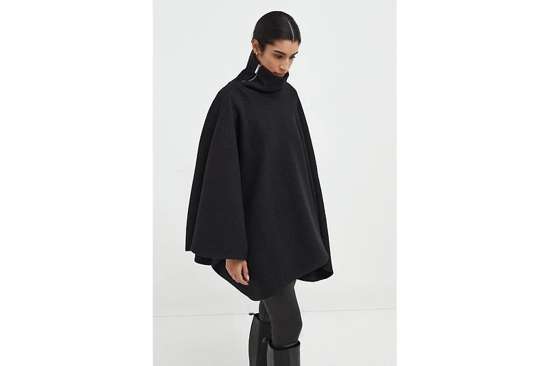 Marcella Women's Avery Wool Cape Coat