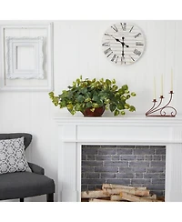 Slickblue Indoor Pothos Plant with Stylish Decorative Planter for Home Decor