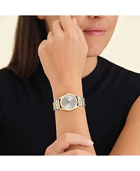 Rosefield Ace Xs Women's Two Tone Stainless Steel Bracelet Watch 29mm