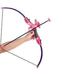 Contixo Kids Bow and Arrow Set - Outdoor Toy with Target, Safe Suction Cup Arrows - Blue