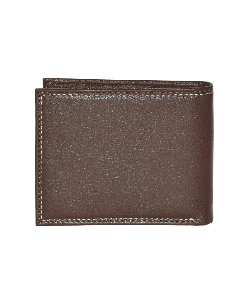 Roots Men's Leather Slim Wallet