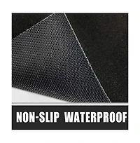 Cowin Under Grill Mat Fire Resistant Oil Proof Reusable 50" x 36"