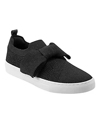 Bandolino Women's Bryce Bow Knit Slip On Sneakers
