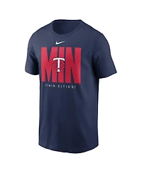 Nike Men's Navy Minnesota Twins Scoreboard T-Shirt