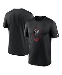 Nike Men's Black Atlanta Falcons Primetime Legend Icon Performance T-Shirt